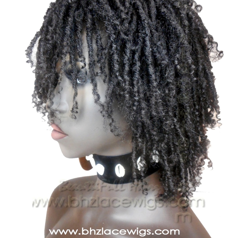 Kenyatta Full cap TWIST OUT wig faux locs dreads - Picture 4 of 8